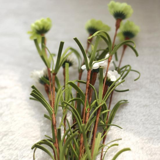 Искусственный поддельный шелковый букет ромашек для украшения дома, свадьбы, вечеринки, 8 головок