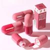 18-Color Mini Capsule Lipstick Velvet Matte Non-Sticky Cup Soft Smooth Matte Lip Gloss
