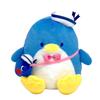 Nakajima Corporation Tuxedo Sam X Pingu Tuxedo Sam Plush Toy S 209948-25 H21 X W23 X D19cm