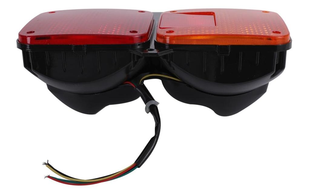 Hino Ranger Tail Lamps with OEM Turn Signals Numbers Custom Truck Parts and Right (FC, FD, FE, GD) (Part 071061/7106R, etc.) - (Left Set)