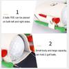 Mini Golf Ball Waist Bag Portable Faux Leather Golf Tees Holder Ball Storage Pouch Golfing Accessories for Golfers Men Women