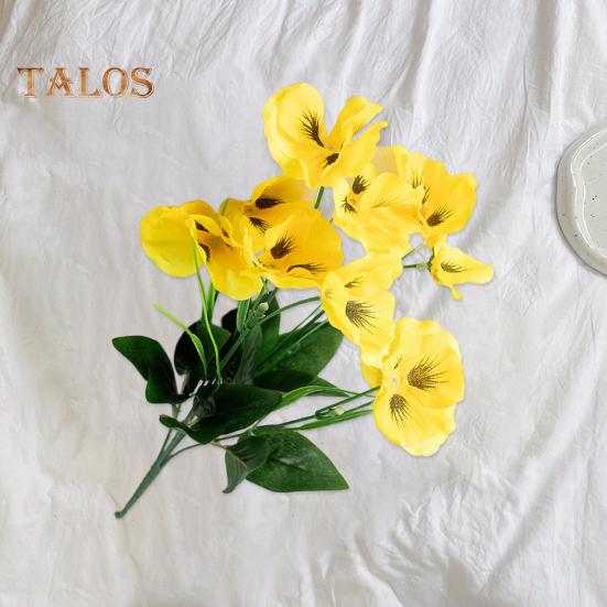 Искусственный цветок тонкой работы реквизит для фотосессии яркий цвет красивый искусственный ирис бабочка цветок дорожный декор свадебное украшение