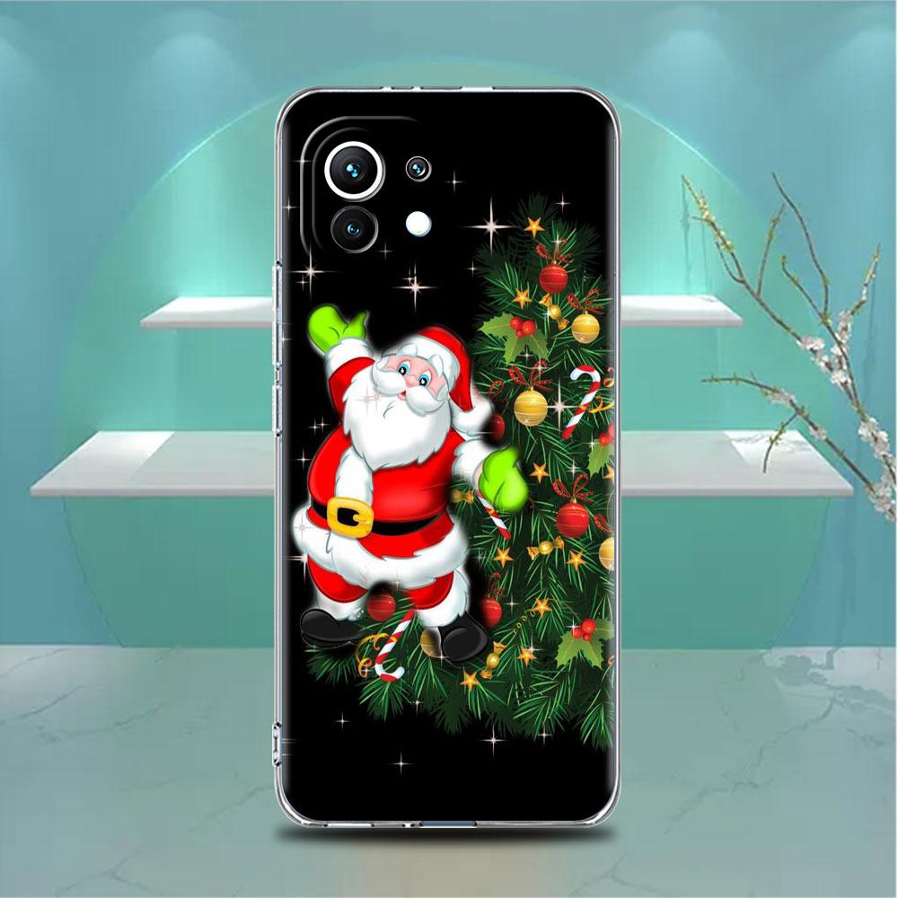 Прозрачный чехол со снежинкой и снегом для Xiaomi Mi Poco X3 NFC M3 Pro F3 F1 11 Lite 12 Note 10 11T 9T, прозрачный чехол для телефона