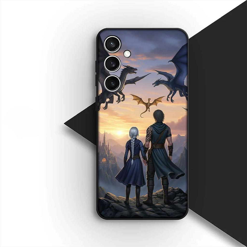 Fourth wing dragons Silicone Cover for Apple iPhone 16 14 15 Plus 11 Pro Max 16E ProMax + 15Plus 16+ 14+ Coque Phone Case