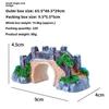 Retro Stone Bridge Ornament for Fish Tanks and Micro Landscapes