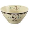 PEANUTS Vintage Series Snoopy Rice Bowl Diameter 11.5cm (280ml) Microwave Dishwasher Safe Blue Made In Japan Mino Ware Yamaka Shoten SN1502-312