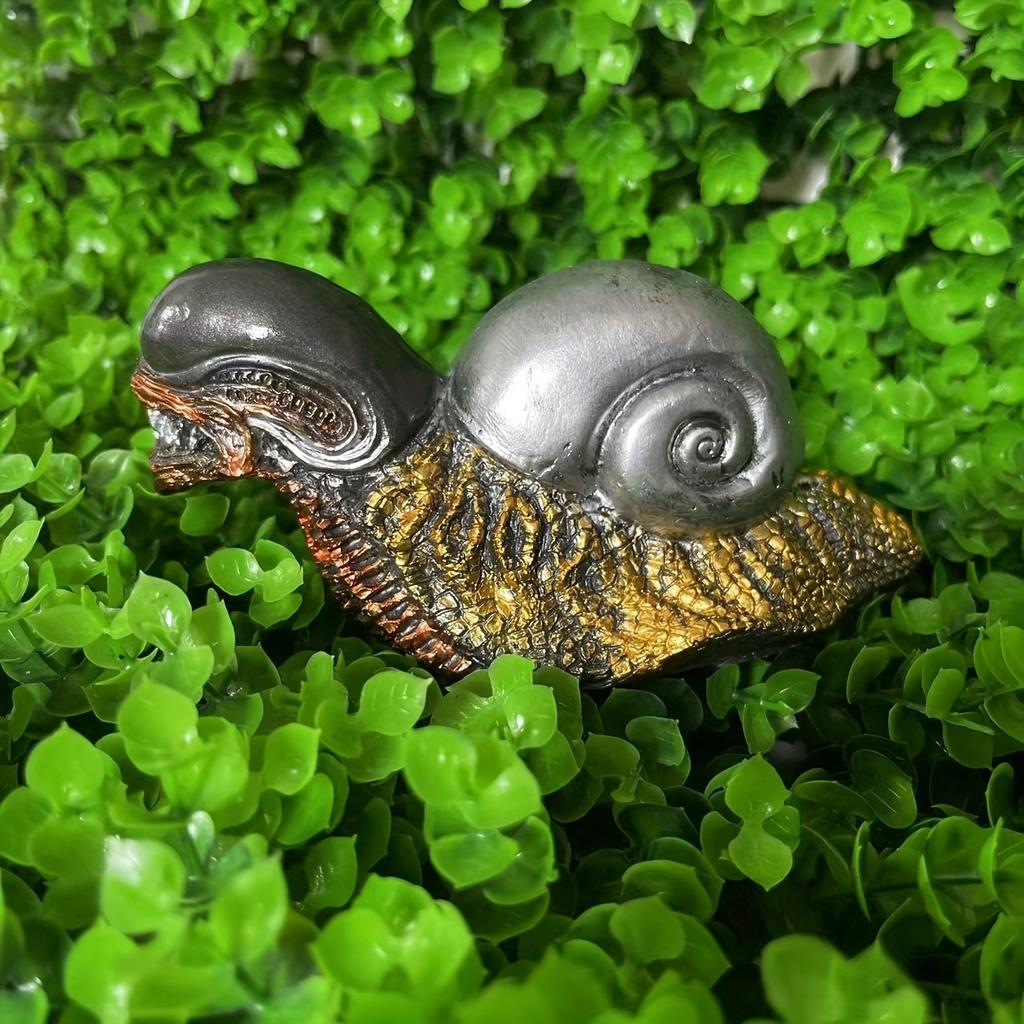 Статуя Чужого Улитки, фигурка, модель куклы, коллекция, подарки на день рождения, длинное украшение для сада и дома