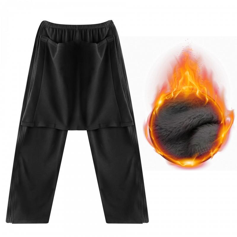 Adult Open-Back Pants Postpartum Recovery Fracture Care Incontinence - Cotton Plus Size All Seasons
