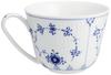 Imported Royal Copenhagen Blue Fluted Plain Cup Saucer Set of 5 Wedding Gifts 1053585 [Regular Product] &