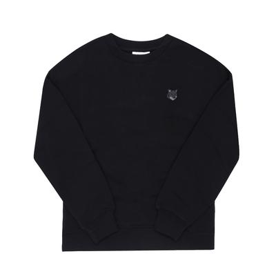 Женский свитшот MaiSon KitSune с яркой нашивкой в виде головы лисы Mw00315km0321