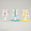 Hashy Mini Mouthwash Cup & Stand Happy Moomin MM-3538 Yellow