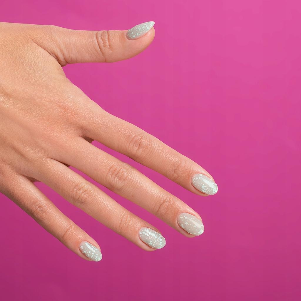Crushed Ice Hybrid Nail Polish #495 Semilac Mint Glacier 7