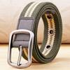 Tactical Hunting Pin Buckle Belt Unisex Trendy Nylon Girdle Fashion Luxury Design Jeans Accessories Business for Men Canvas Belt