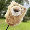Чехол для головы клюшки для гольфа Animal из дерева, защита водителя, защита при транспортировке