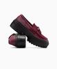 Converse Chuck Taylor All Star Rugged Heel Loafers Leather Deep Bordeaux A14708C