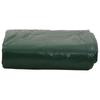 VidaXL Tarpaulin, Roof Cover with Metal Eyelets, UV-Resistant Protective Tarp Garden Outdoor, Green 156051