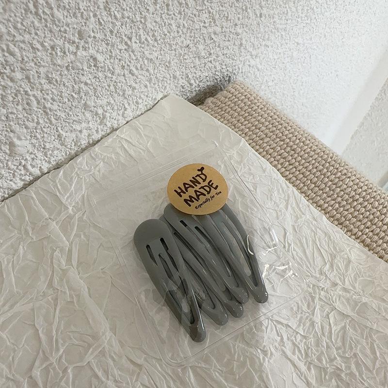 4-5 шт., желто-зеленая челка, боковой зажим, головной убор, волосы девушки, боковой зажим для волос, простая заколка, милый аксессуар для волос