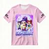 Women's KPop Demon Hunters Graphic T-Shirt Summer Fashion Streetwear with Cartoon Characters Print for Casual & Trendy Outfits