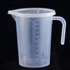 Healthy Smooth Strong Toughness Plastic Comfortable Handle Measuring Mug Cup for Home Measuring Cup