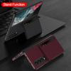 Чехол для Samsung Galaxy Z Fold 4 5g, ультратонкий кожаный чехол с гнездом для карт, пластиковый чехол, чехол для Samsung Z Fold 4 Fold4