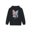 Li-Ning Толстовка с капюшоном и длинными рукавами Wade Series Fun Back, топы унисекс, черный AWDSE73-1