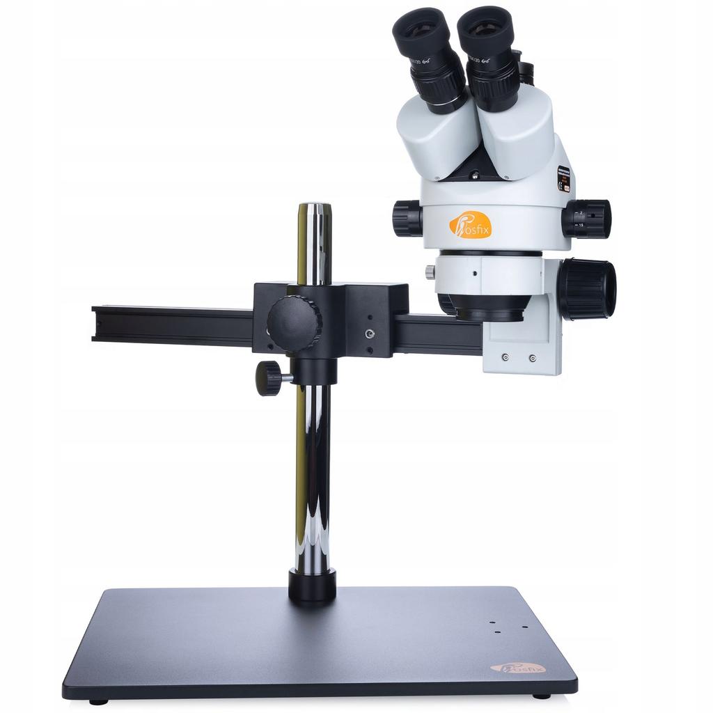 Rosfix Mikroskop Stereoskopowy Trinokularowy Pavo Pro MSPP-T-UDMS1 – Zakres Powiększenia 7x-270x | Oświetlacz 56xLED | Soczewka 0,5x