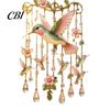 Window Hanging Wind Chime Outdoor Bird Chimes, Decorative Pendants, Acrylic Garden Ornament Hangings for Porch Patio Decorations Nature-inspired