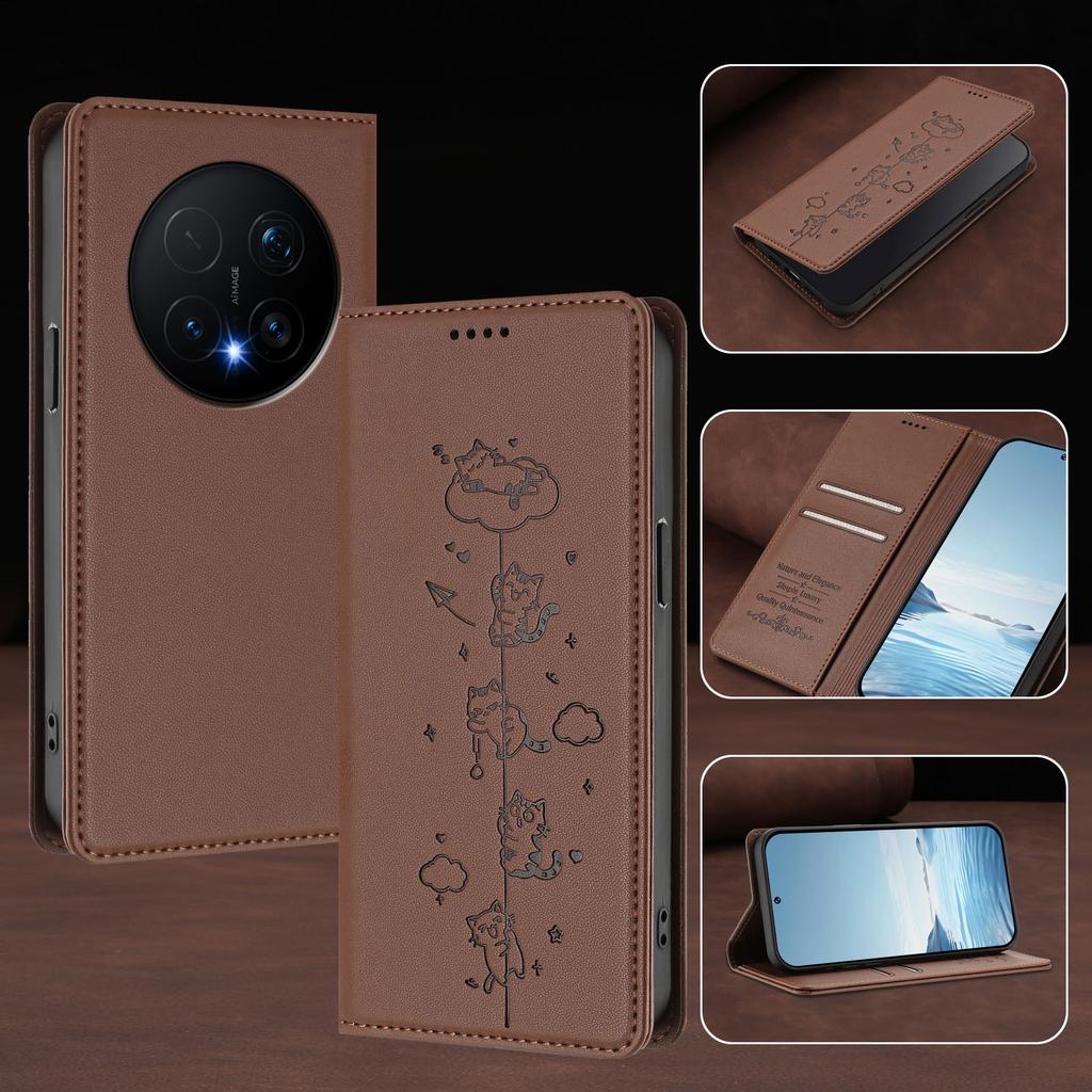 Роскошный чехол-книжка из кожи с магнитной застежкой для телефона Huawei Honor Magic 8 8 Pro 6 6 Pro 5 Pro Honor Power Play10