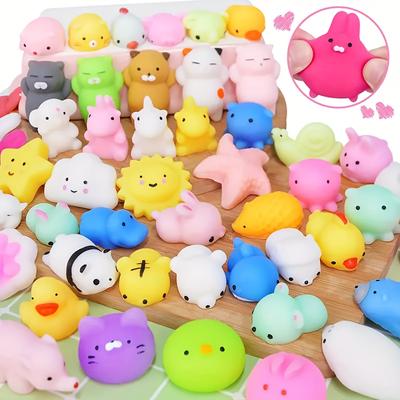 1 шт. Набор Mochi Squishy Игрушек, Кавайные Мини Мягкие Сквиши Разных Цветов, Подарок на Вечеринку, Наполнитель для Рождественского Чулка, Подарок для Пакетика