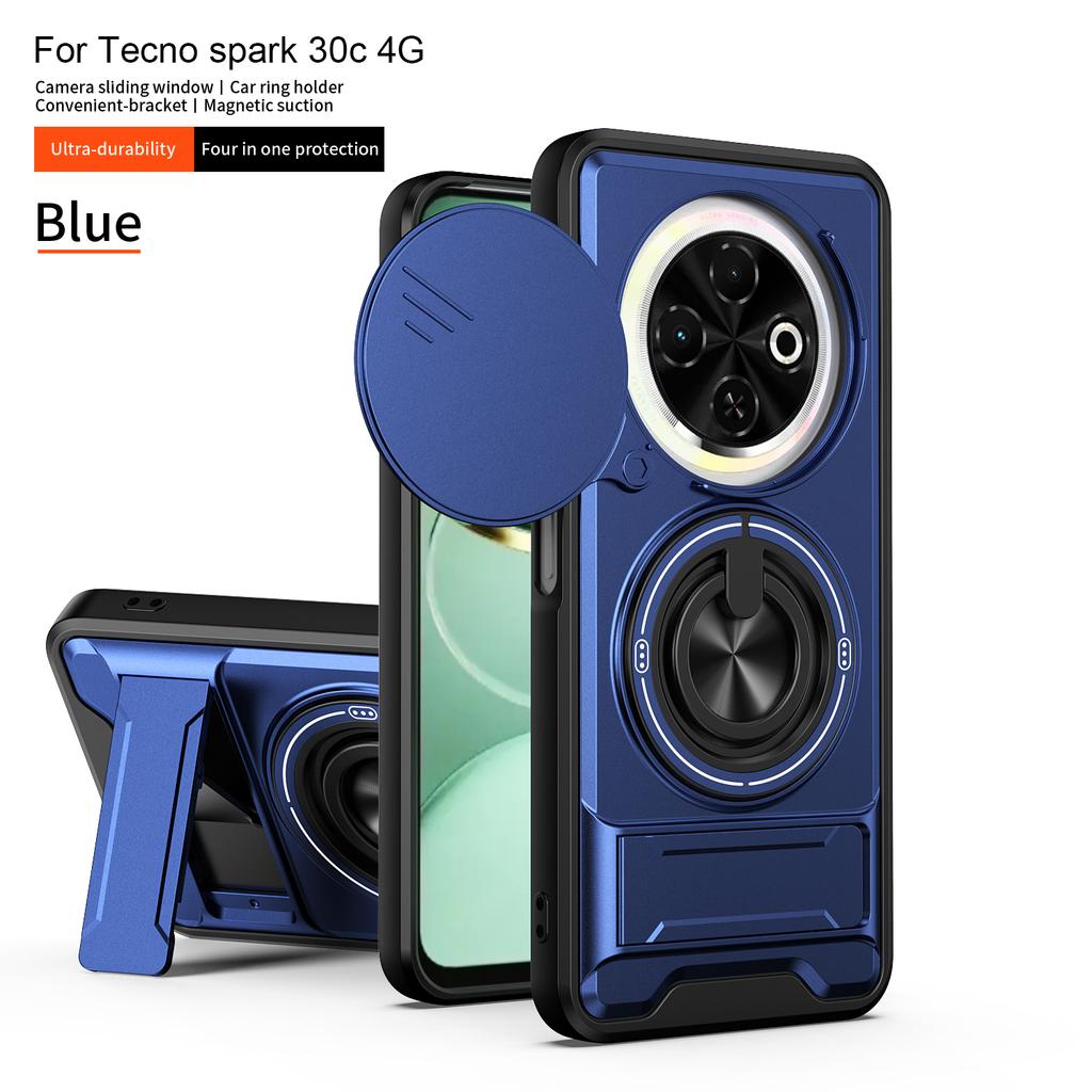 Чехол для Tecno Spark 30C Чехол Tecno Spark 30C 4G Магнитный держатель-книжка Magsafe Защитный чехол-броня для камеры