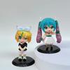 Hatsune Miku Pvc Model Doll With Articulated Pose For Gift And Display