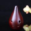 Керамическая черная флейта Alto F Tone Ocarina с 6 отверстиями и подвесной веревкой для профессионального исполнения