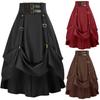 Womens Maxi Skirt Drawstring High Waisted Summer Long Skirts Lightweight Tiered Flowy Floral Pleated Skirts