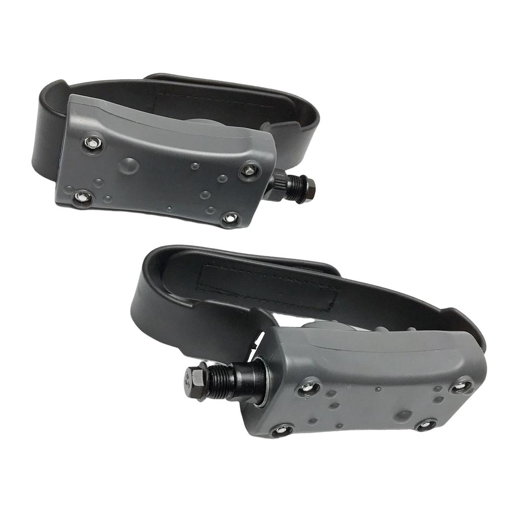 Nonslip Exercise Bike Pedals Cycling Equipment Fitness Bike Pedals Plastic Texture Suitable for Indoor Training Use