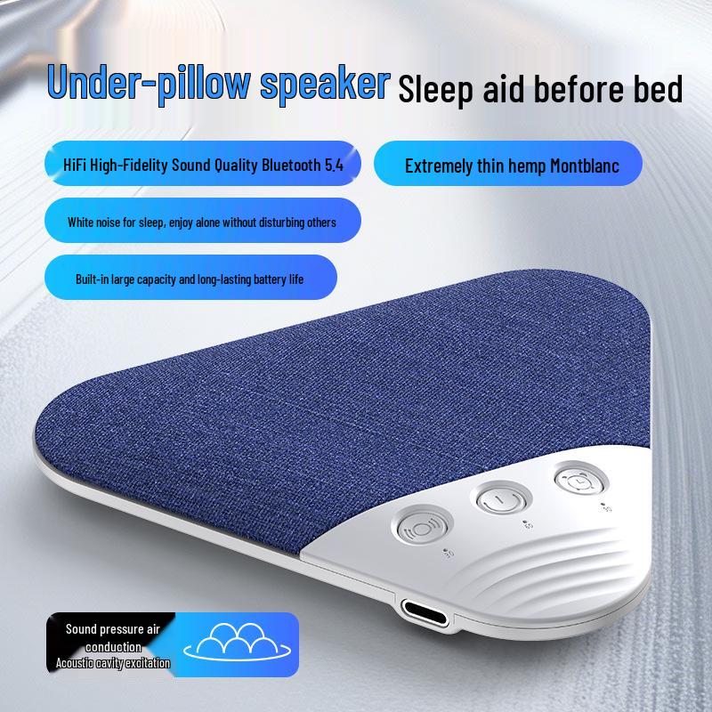 2026 Under-Pillow Bluetooth Sleep Speaker with White Noise and High-Quality Sound