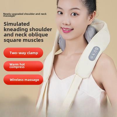 Прогревающий многофункциональный меридиан-массажер для физиотерапии плеч и шеи, многофункциональный платочный массажер для шейного отдела позвоночника и шеи