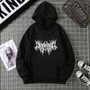 Mingxin Clothing Флисовый свитер с капюшоном Женский Европейский и американский стиль Американский Осенне-зимний Принт с узором Свободный 2025 Студенческая куртка