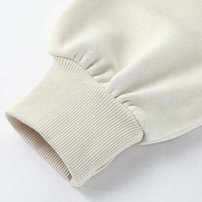 Puma Tb Crew Solid Loose Fleece Теплая толстовка с длинным рукавом Женская топы Белый 629737-87