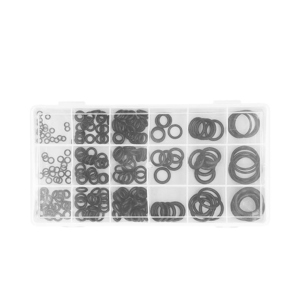 Набор из 225 шт. NBR уплотнительных колец, ассортимент, уплотнительные прокладки, шайбы для автомобилей, гидравлики, пневматики