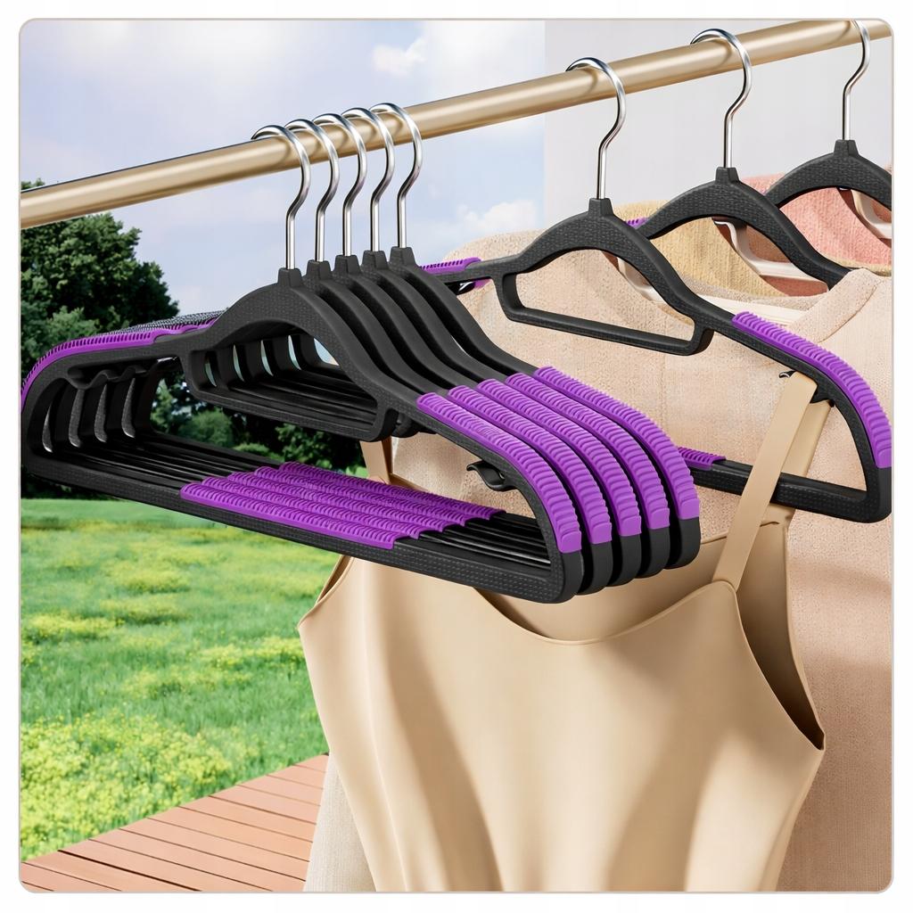 Anti-Slip Clothes Hangers For Wardrobes, Strong, Premium, .