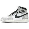 Air 1 Retro High OG GS White Cement Kids Sneakers Grey Tech-Grey Muslin FD1437-052