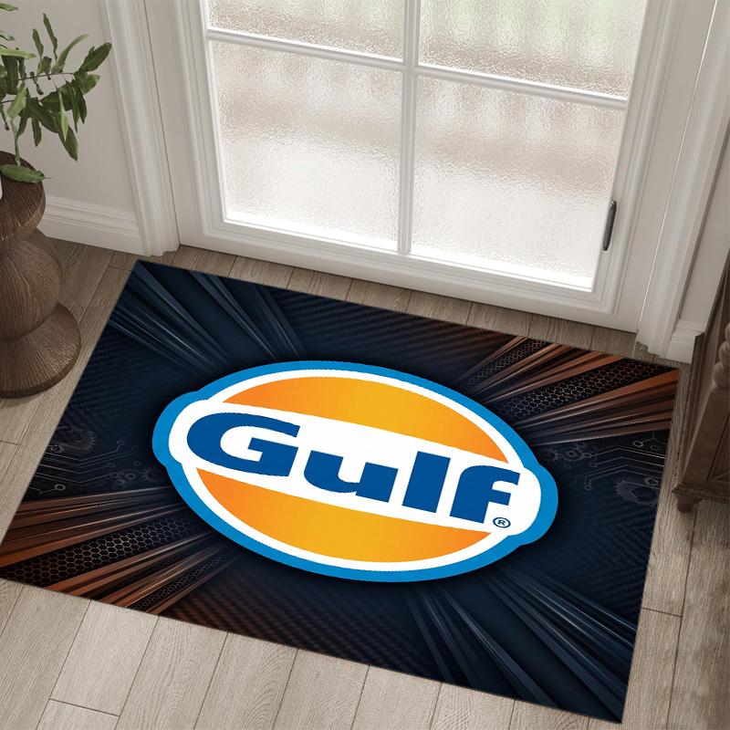 Gulf Design Crystal Velvet Carpet Cozy Non?Slip Printed Rug For Bedroom Living Room Entrance