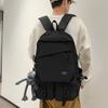 Женский рюкзак в стиле кампуса, однотонный мужской рюкзак, студенческий школьный рюкзак большой емкости