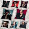 Крутая Странная Музыка Yungblud Наволочка Квадратная Двусторонняя Печать Короткий Плюш Подушка для Дивана Подушка для Спальни Прикроватная