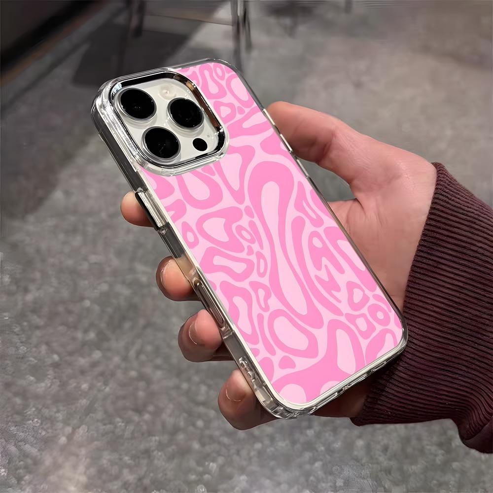 Чехол для телефона Racer L-Landos N-Norris Для IPhone 17 Air 16 E 15 14 13 12 11 Plus Pro Max Гальванизированный Прозрачный Мягкий Чехол