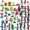 Decorate Your Easter With Plants Vs Zombies Series Egypt Private Wild West Pvc Toy Action Figures Set New