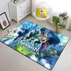 Genshin Impact HD Printed Carpet Household Rug Children's Room Living Room Chair Bedside Modern Simple Floor Mat Kawaii Rug