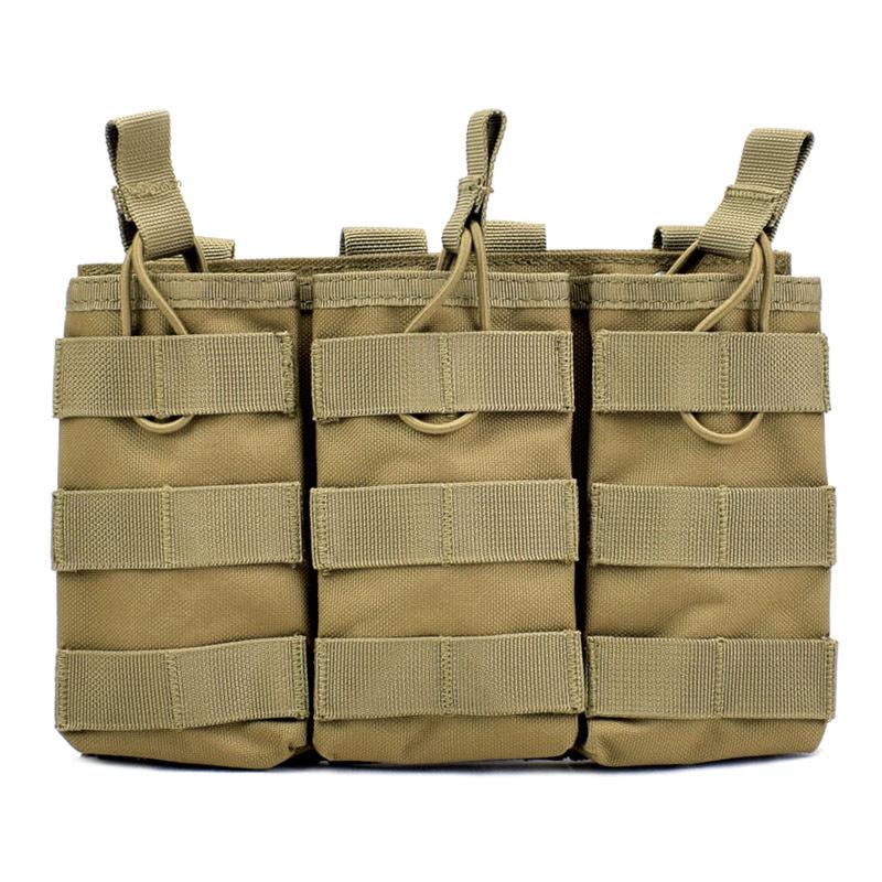 Тактический жилет Military Fan Molle с тройным подсумком - Многофункциональный аксессуар и подсумок для магазина M4