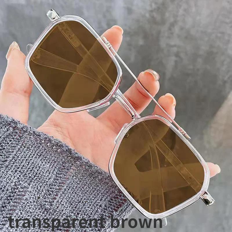 Модные двухлучевые фотохромные очки для близорукости, винтажные очки с блокировкой синего света, женские и мужские солнцезащитные очки для близорукости