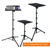 Projector Tripod Stand Adjustable Height Projector Stand with Platform Foldable Laptop Tripod for Office Home for Presentations